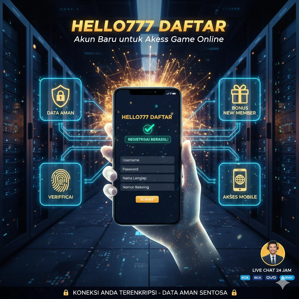 HELLO777 DAFTAR Akun Baru